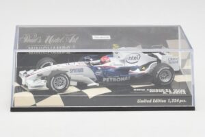 BMW Sauber F1.08 #4 R. Kubica Showcar 2008 Minichamps 1:43 400080084 Metal — billede 5 af 5