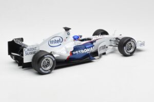 BMW Sauber F1.06 #17 J. Villeneuve F1 2006 Minichamps 1:18 100060017 Metal — billede 2 af 6