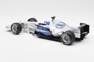 BMW Sauber F1.06 #17 J. Villeneuve F1 2006 Minichamps 1:18 100060017 Metal — billede 5 af 6