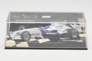 BMW Sauber F1.06 #11 J. Villeneuve F1 2006 Minichamps 1:43 400060017 Metal — billede 5 af 5