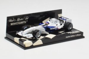 BMW Sauber F1.06 J. Villeneuve Showcar F1 2006 Minichamps 1:43 400060087 Metal — billede 3 af 5