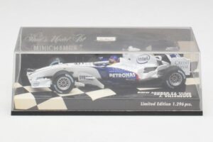 BMW Sauber F1.06 J. Villeneuve Showcar F1 2006 Minichamps 1:43 400060087 Metal — billede 4 af 5