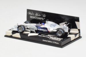 BMW Sauber F1.06 J. Villeneuve Wedding Edition F1 2006 Minichamps 1:43 400060117 Metal — billede 2 af 5