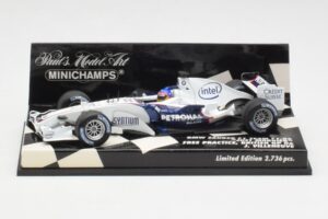 BMW Sauber F1.06 J. Villeneuve Wedding Edition F1 2006 Minichamps 1:43 400060117 Metal