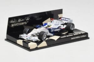 BMW Sauber F1.06 #16 N. Heidfeld Brazilian GP 2006 Minichamps 1:43 400060316 Metal — billede 2 af 5