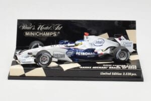 BMW Sauber F1.06 #16 N. Heidfeld Brazilian GP 2006 Minichamps 1:43 400060316 Metal