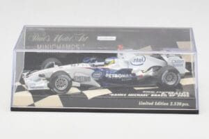 BMW Sauber F1.06 #16 N. Heidfeld Brazilian GP 2006 Minichamps 1:43 400060316 Metal — billede 5 af 5