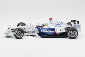 BMW Sauber F1.06 #16 N. Heidfeld F1 2006 Minichamps 1:18 100060016 Metal — billede 3 af 6