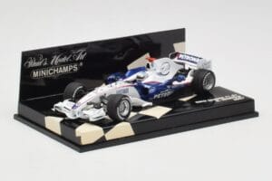 BMW Sauber F1.07 #3 N. Heidfeld Race Car 2007 Minichamps 1:43 400070009 Metal — billede 2 af 5