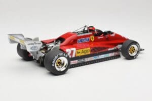 Ferrari 126C2 #27 G. Villeneuve GP Belgium 1982 MCG 1:18 MCG18629F Metal — billede 2 af 6