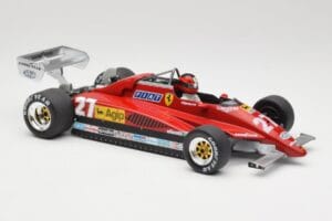 Ferrari 126C2 #27 G. Villeneuve GP Belgium 1982 MCG 1:18 MCG18629F Metal — billede 4 af 6