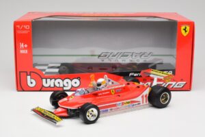 Ferrari 312T4 #11 J. Scheckter Italian Grand Prix F1 World Champion 1979 Bburago 1:18 18-16814-18-01544 Metal — billede 6 af 6