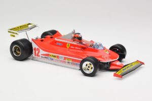 Ferrari 312T4 #12 G. Villeneuve South African Grand Prix 1979 Bburago 1:18 18-16814 Metal — billede 4 af 6