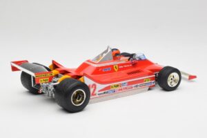 Ferrari 312T4 #12 G. Villeneuve United States Grand Prix East Winner 1979 Bburago 1:18 18-16814-18-01546 Metal — billede 2 af 6