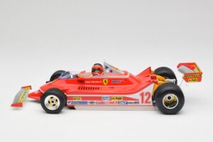 Ferrari 312T4 #12 G. Villeneuve United States Grand Prix East Winner 1979 Bburago 1:18 18-16814-18-01546 Metal — billede 3 af 6