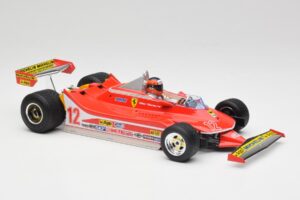 Ferrari 312T4 #12 G. Villeneuve United States Grand Prix East Winner 1979 Bburago 1:18 18-16814-18-01546 Metal — billede 4 af 6