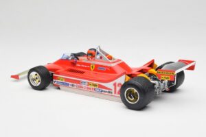 Ferrari 312T4 #12 G. Villeneuve United States Grand Prix East Winner 1979 Bburago 1:18 18-16814-18-01546 Metal — billede 5 af 6