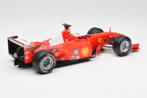Ferrari F2001 #1 M. Schumacher F1 World Champion 2001 Rød Hot Wheels 1:18 50202 Metal — billede 2 af 6