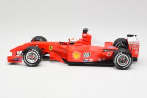 Ferrari F2001 #1 M. Schumacher F1 World Champion 2001 Rød Hot Wheels 1:18 50202 Metal — billede 3 af 6