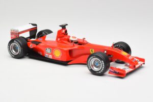 Ferrari F2001 #1 M. Schumacher F1 World Champion 2001 Rød Hot Wheels 1:18 50202 Metal — billede 4 af 6