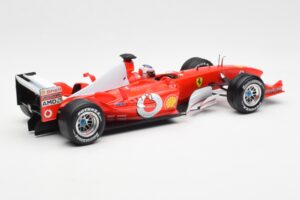Ferrari F2003-GA #2 R. Barrichello F1 2003 Hot Wheels 1:18 B1024 Metal — billede 2 af 6