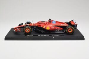 Ferrari SF-24 #16 C. Leclerc Emilia Romagna Grand Prix 2024 Bburago 1:18 18-16821-L-IMOLA-SHOWCASE Metal — billede 3 af 7