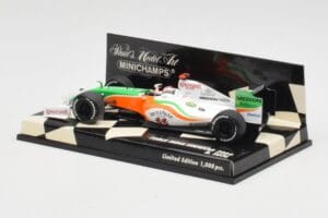 Force India Mercedes VJM02 #20 A. Sutil Showcar 2009 Minichamps 1:43 400090090 Metal — billede 3 af 5