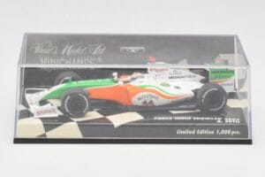 Force India Mercedes VJM02 #20 A. Sutil Showcar 2009 Minichamps 1:43 400090090 Metal — billede 5 af 5