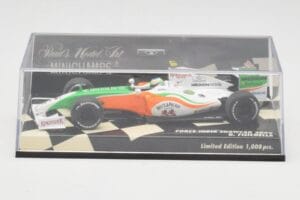 Force India Mercedes VJM02 #21 G. Fisichella Showcar 2009 Minichamps 1:43 400090091 Metal — billede 5 af 5