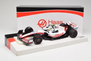 Haas VF-22 #47 M. Schumacher Bahrain GP 2022 Minichamps 1:18 147220147 Metal — billede 7 af 7