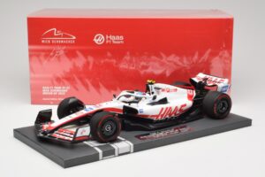 Haas VF-22 #47 M. Schumacher British GP 2022 Minichamps 1:18 117221047 Resin — billede 7 af 7