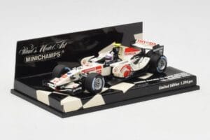 Honda RA106 A. Davidson Test Driver F1 2006 Minichamps 1:43 400060036 Metal — billede 2 af 5