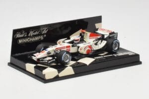 Honda RA106 #11 R. Barrichello F1 2006 Minichamps 1:43 400060011 Metal — billede 2 af 5