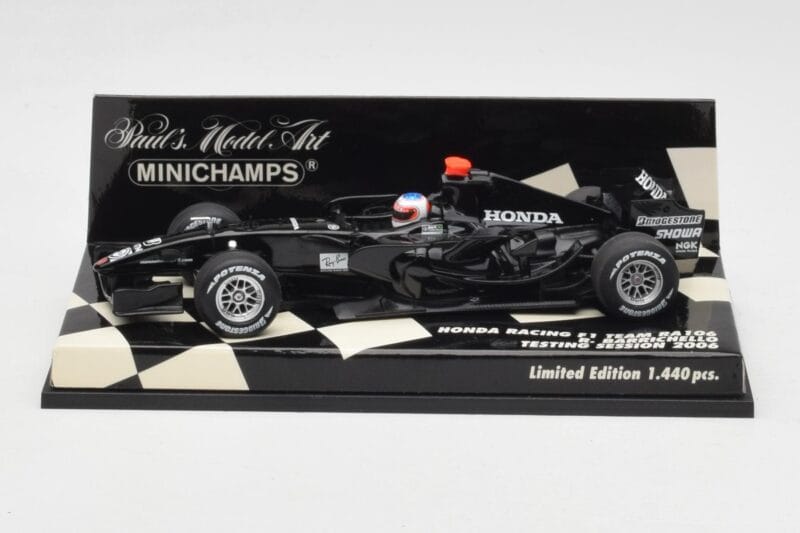 Honda RA106 #11 R. Barrichello Test Car 2006 Minichamps 1:43 400060211 Metal