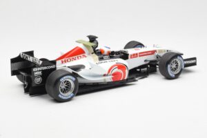 Honda RA106 Honda Racing Team J. Button F1 Showcar 2006 Minichamps 1:18 BUTTON001 Metal — billede 2 af 6