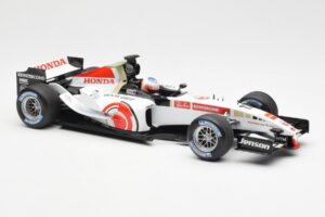 Honda RA106 Honda Racing Team J. Button F1 Showcar 2006 Minichamps 1:18 BUTTON001 Metal — billede 4 af 6
