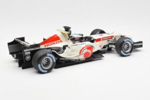 Honda Racing Team RA106 #12 J. Button F1 2006 Minichamps 1:18 100060012 Metal — billede 2 af 6