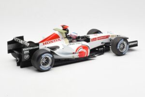 Honda RA106 Honda Racing Team R. Barrichello F1 Showcar 2006 Minichamps 1:18 08MF1-06B-CRB18 Metal — billede 2 af 6