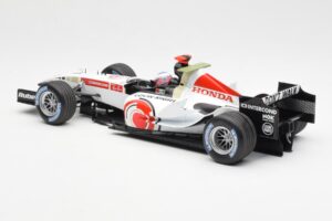 Honda RA106 Honda Racing Team R. Barrichello F1 Showcar 2006 Minichamps 1:18 08MF1-06B-CRB18 Metal — billede 5 af 6