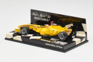 Jordan EJ15 S. Yamamoto F1 Silverstone Test 2005 Minichamps 1:43 400050239 Metal — billede 2 af 6