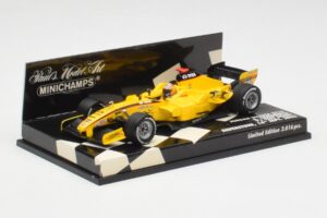 Jordan EJ15 S. Yamamoto F1 Silverstone Test 2005 Minichamps 1:43 400050239 Metal — billede 3 af 6