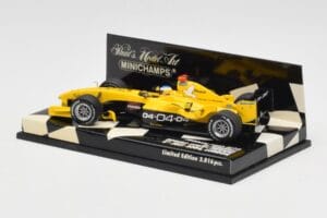 Jordan Ford EJ14 N. Mansell Regent Street Parade 2004 Minichamps 1:43 400040095 Metal — billede 3 af 5