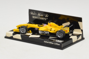 Jordan EJ14 Ford #19 T. Glock Jordan Ford F1 Team 2004 Minichamps 1:43 400040039 Metal — billede 3 af 5