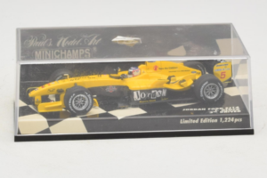 Jordan EJ14 Ford #19 T. Glock Jordan Ford F1 Team 2004 Minichamps 1:43 400040039 Metal — billede 4 af 5