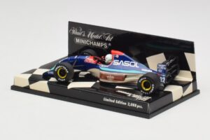 Jordan Hart 192 #32 S. Modena Race Car 1992 Minichamps 1:43 400920032 Metal — billede 3 af 5