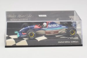 Jordan Hart 192 #32 S. Modena Race Car 1992 Minichamps 1:43 400920032 Metal — billede 5 af 5