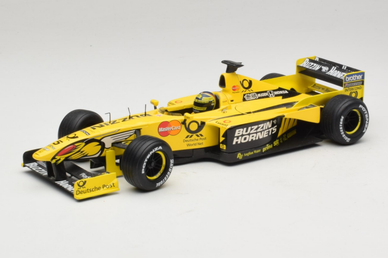 Jordan EJ10 H-H. Frentzen F1 Launch Edition 2000 Hot Wheels 1:18 29160 Metal