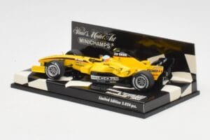 Jordan EJ15 Toyota R. Doornbos Test Driver F1 2005 Minichamps 1:43 400050039 Metal — billede 3 af 5
