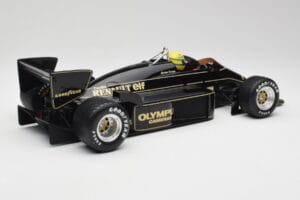 Lotus Renault 97T John Player Special #12 A. Senna Portuguese GP 1985 1st Victory Minichamps 1:12 540851292 Metal — billede 3 af 8
