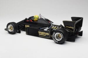 Lotus Renault 97T John Player Special #12 A. Senna Portuguese GP 1985 1st Victory Minichamps 1:12 540851292 Metal — billede 5 af 8